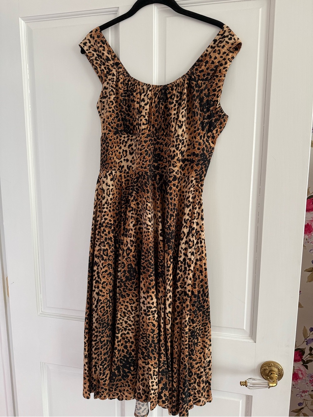 Trashy Diva Leopard Norma Jean Sleeveless Fit-and-Flare Dress - Picture 5 of 10
